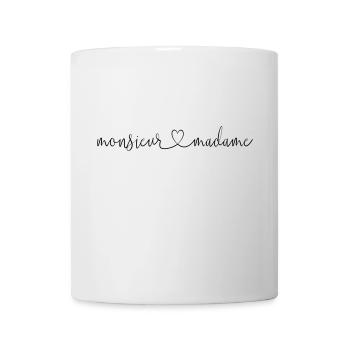 Monsieur Madame - Tasse - Weiß - Vorne