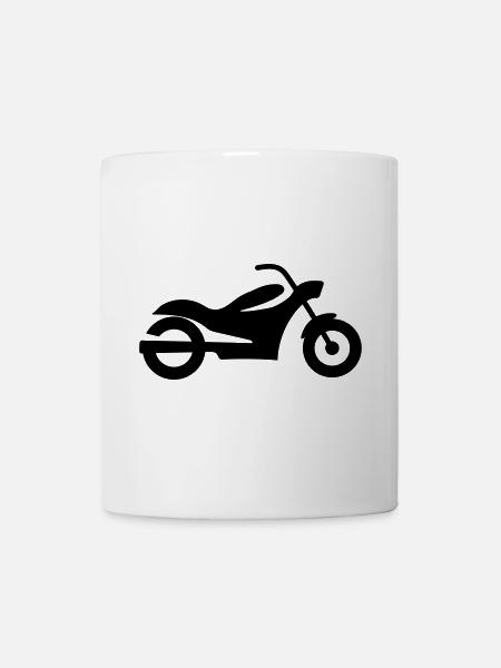motorcycle - Mug - white