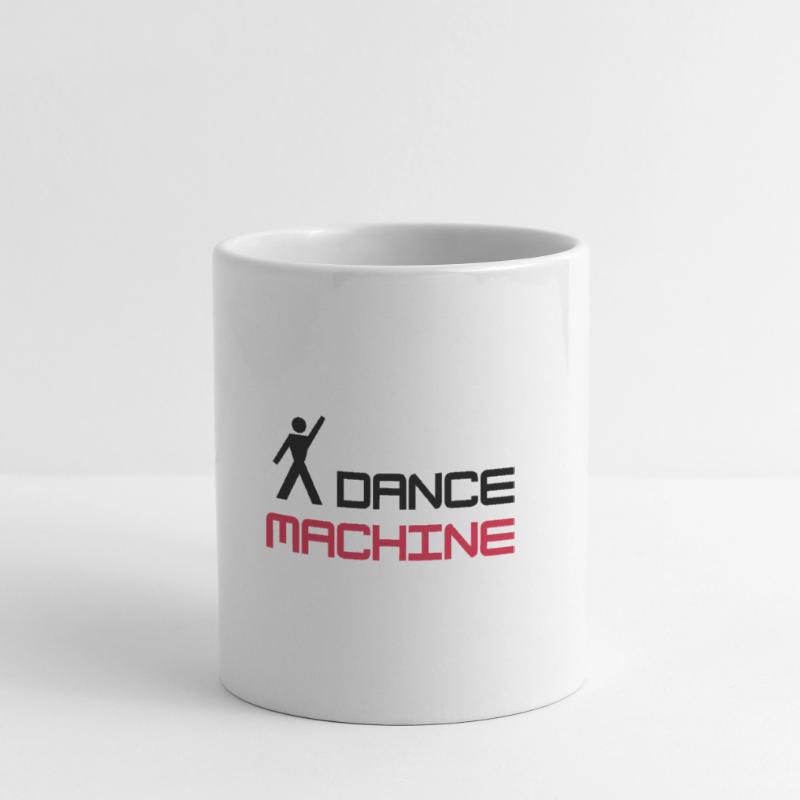 ★ Couleurs de conception modifiables ★ Dance Machine Mug blanc