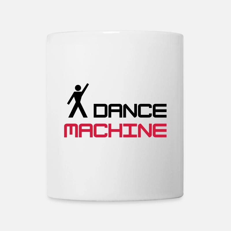 ★ Design colors changeable ★ Dance Machine - Mug - white