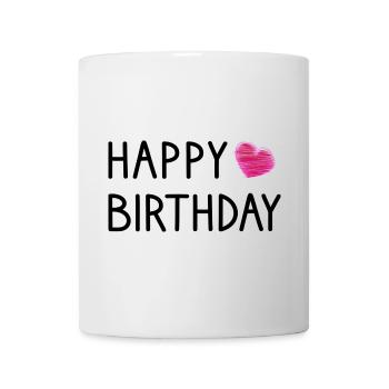 ALLES GUTE ZUM GEBURTSTAG ALLES GUTE ZUM GEBURTSTAG. JAHRESTAG. - Tasse - Weiß - Vorne