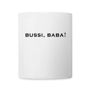 bussi, baba! - Tasse - Weiß - Vorne