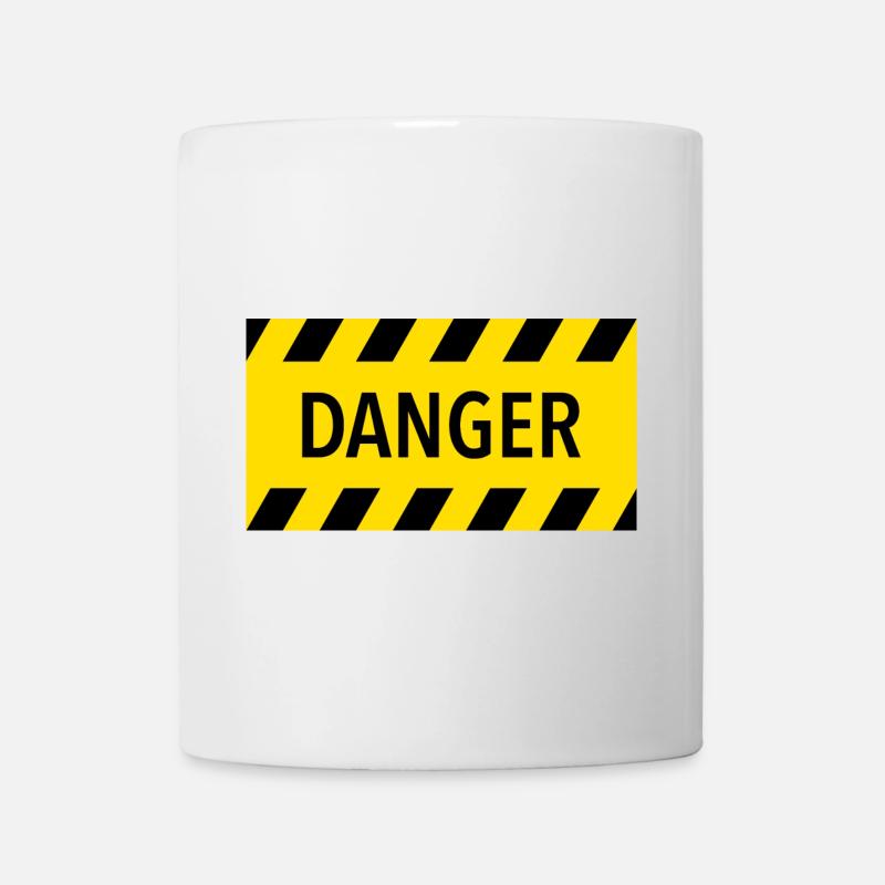 DANGER - Tasse - Weiß