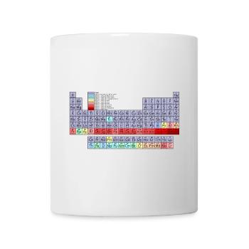 Periodic table - Mug - white - Front
