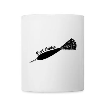 Dart, Darts, darten, Dart T-Shirt, Darts Shirt - Tasse - Weiß - Vorne