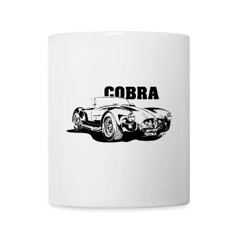 cobra classic cars classic car symbol illustration - Mug - white - Front