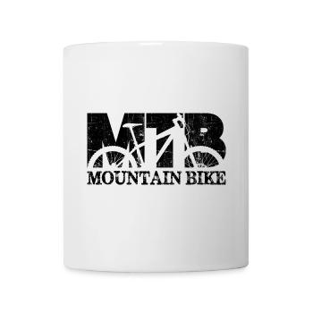 MTB-Mountain bike - Mug - white - Front