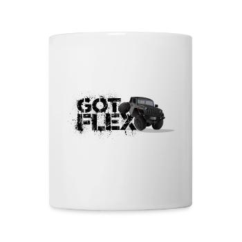 GOT FLEX - Geländewagen - Off Road / Grau - Tasse - Weiß - Vorne
