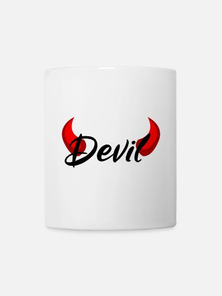 Je suis un diable - Diable - Mug blanc - blanc