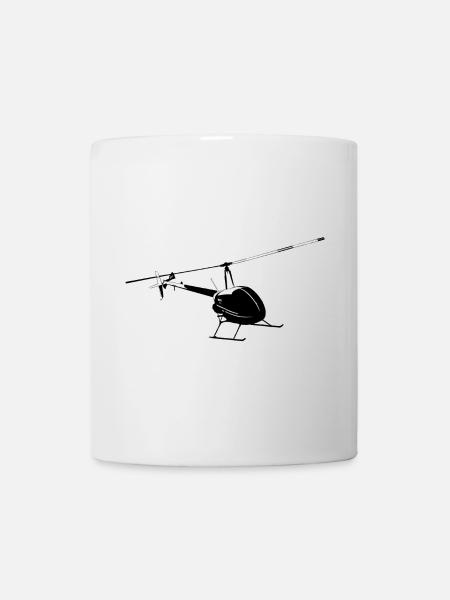 Robinson R22 - Mug blanc - blanc