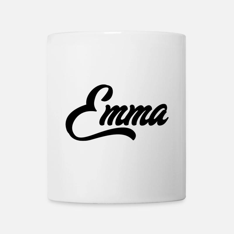 Emma Name  - Tasse - Weiß