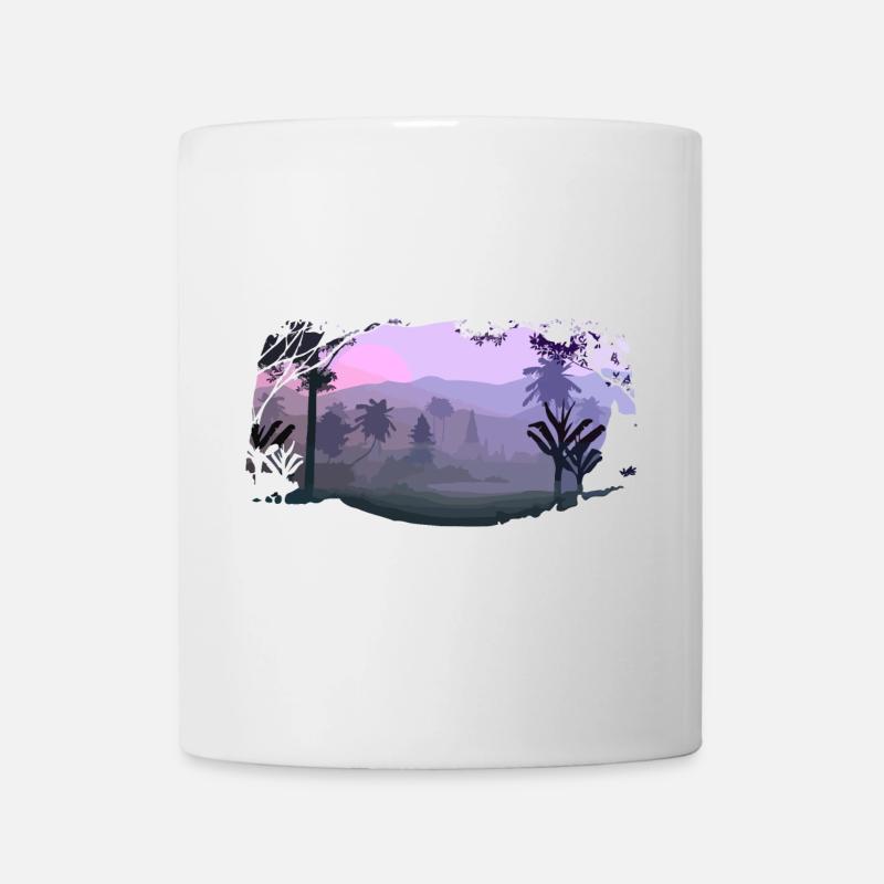 Landschaft - Tasse - Weiß