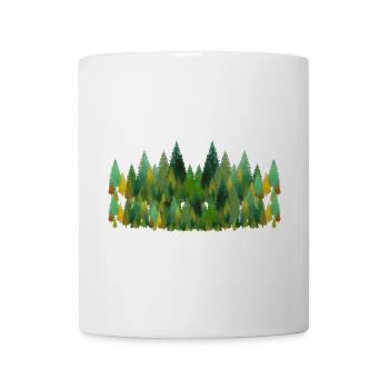 trees and trees and trees - Tasse - Weiß - Vorne
