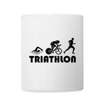 Triathlon Running Natation Vélo icône icône - Mug blanc - blanc - Devant