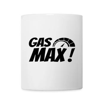 Gas max! Erdrosseln! Machen Sie Geschwindigkeit! Rennen * - Tasse - Weiß - Vorne