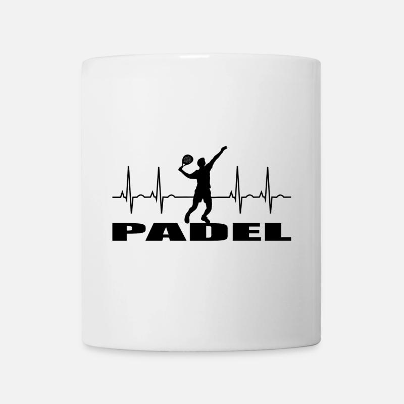 Padel - Tasse - Weiß