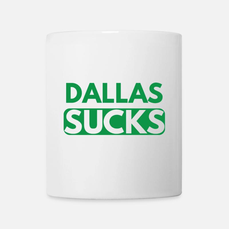 Dallas est nul - Mug blanc - blanc