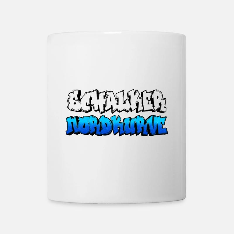 Nordkurve Gelsenkirchen Schalke Design Geschenk - Tasse - Weiß