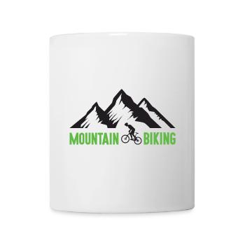 Mountain Biking - Mug - white - Front