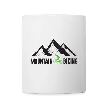 Mountain Biking - Mug - white - Front