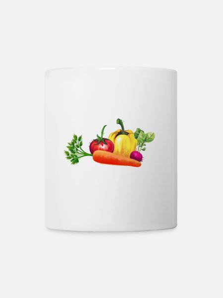 Vegetable - Mug - white