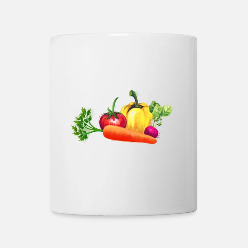 Vegetable - Mug - white