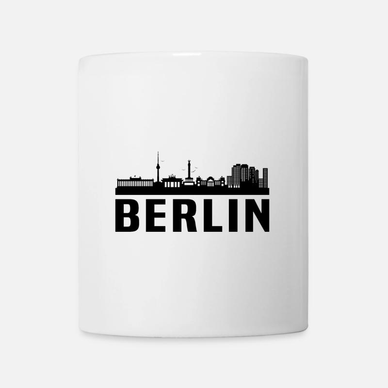 Berlin skyline berlin - Mug blanc - blanc