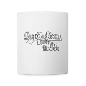 Capitalism Kills the Human - Mug - white - Front