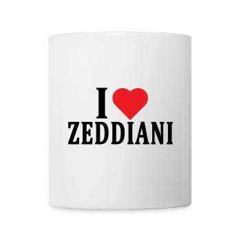 t-shirt Io amo Zeddiani t-shirt Sardegna - Mug - white - Front