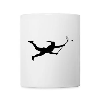 Flooball Girl Vector Graphics - Mug - white - Front
