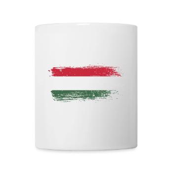 Hungarian Brush Flag - Mug - white - Front