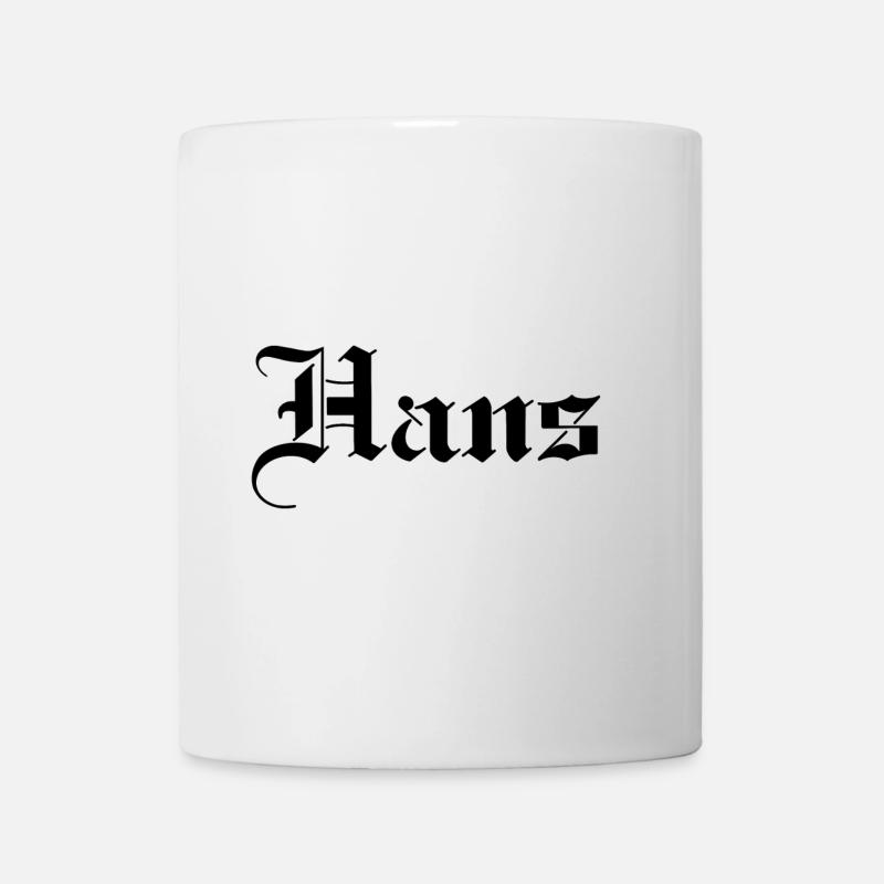 Hans - Tasse - Weiß