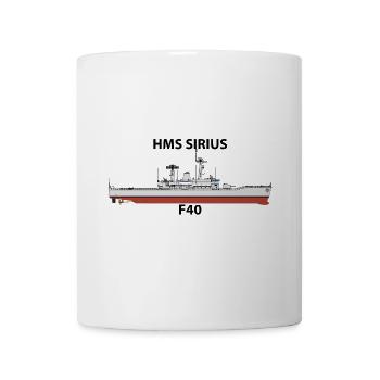 HMS SIRIUS - LEANDER ORIG - Tasse - Weiß - Vorne