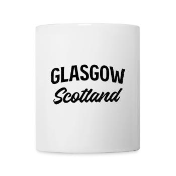 Glasgow Schottland - Tasse - Weiß - Vorne