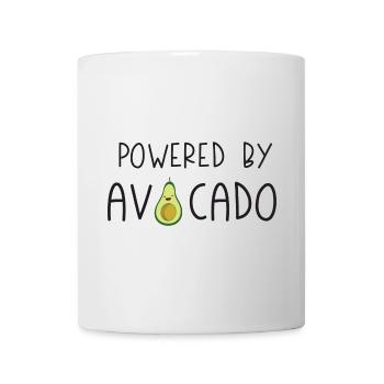 Propulsé par Avocado - Mug blanc - blanc - Devant