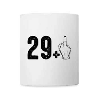 2014 Bold Middle Finger Graffiti - Mug - white - Front