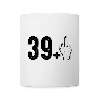 30+ Middle Finger Graphic - Mug - white - Front