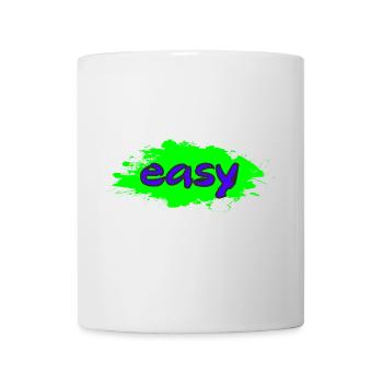easy - Tasse - Weiß - Vorne