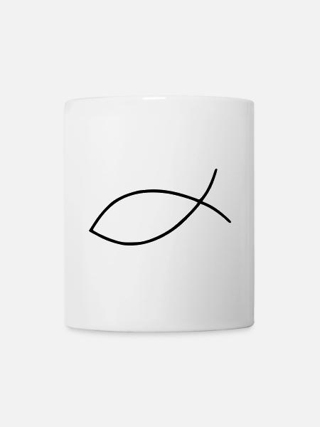 Fisch - Tasse - Weiß