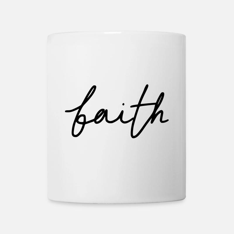 Foi - Mug blanc - blanc