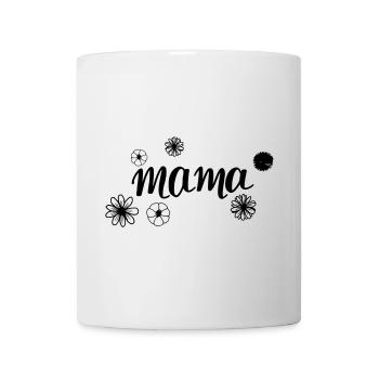 Mama in the flower field - Mug - white - Front