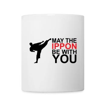 May the Ippon be with you - Tasse - Weiß - Vorne