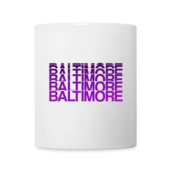 Baltimore USA lettering - Mug - white - Front