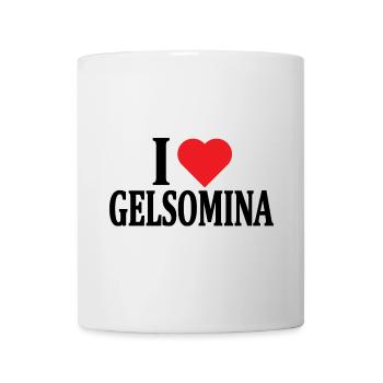 t-shirt J’adore l’idée cadeau Gelsomina - Mug blanc - blanc - Devant