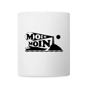 MOIN MOIN - Tasse - Weiß - Vorne