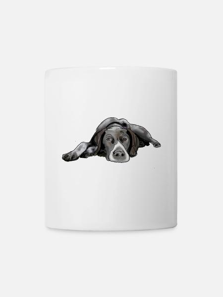 Pointer Deutsch Kurzhaar - Tasse - Weiß