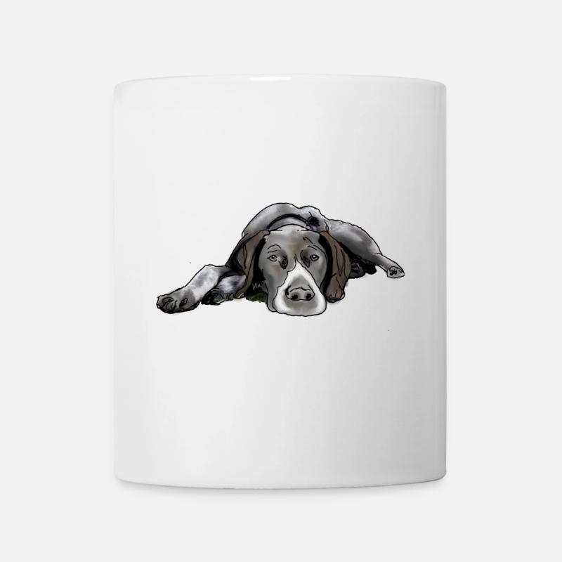 Pointer Deutsch Kurzhaar - Tasse - Weiß