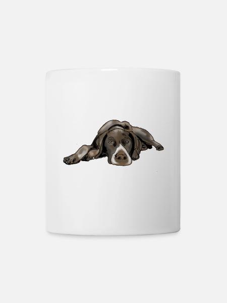 Pointeur German Shorthair - Mug blanc - blanc