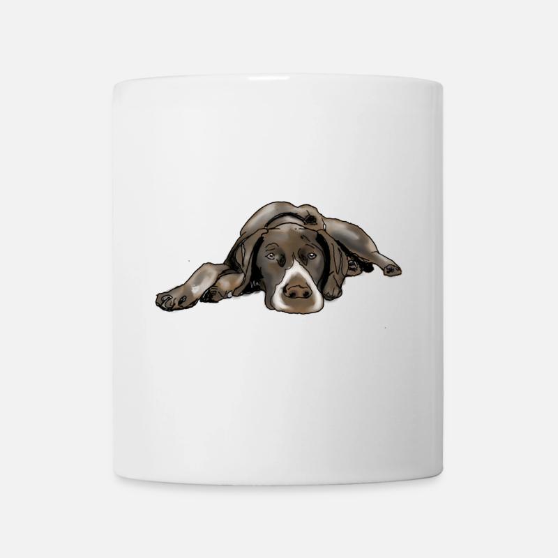 Pointer Deutsch Kurzhaar - Tasse - Weiß