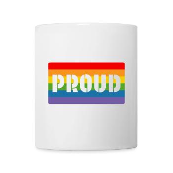 Rainbow proud - Mug - white - Front